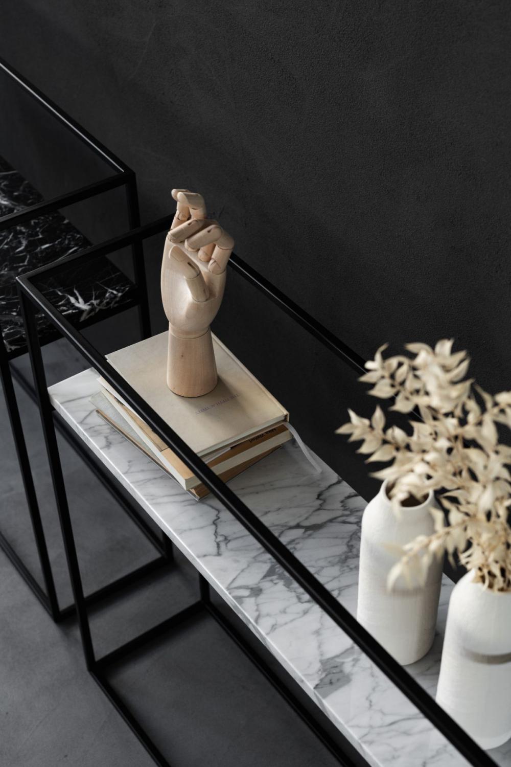 Dark mood aesthetics - furniture - black wall Dark mood aesthetics - furniture - black wall
