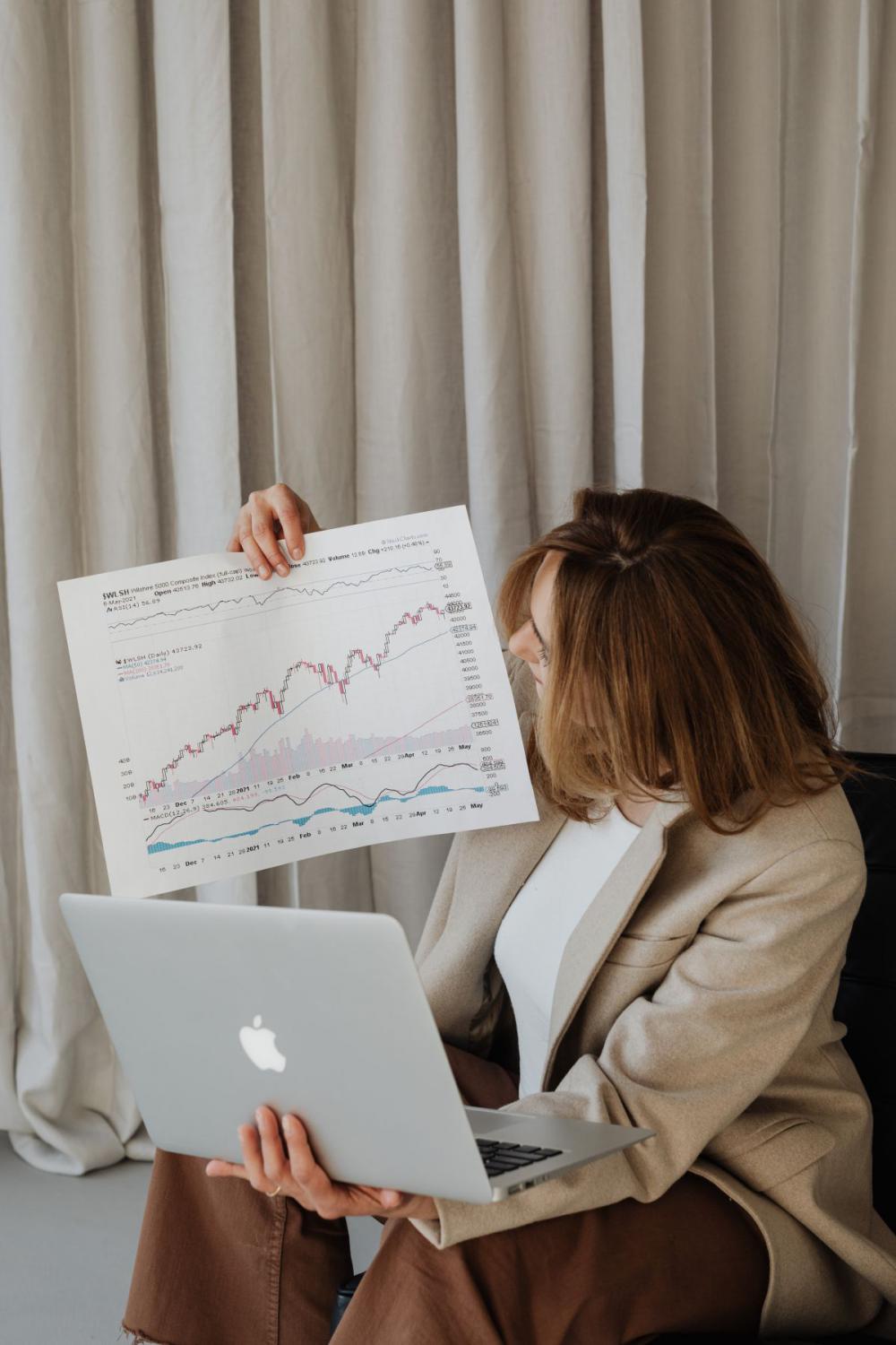 Elegant businesswoman in her office Elegant businesswoman in her office