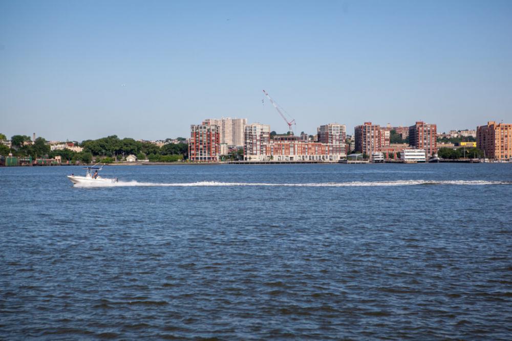 City River Skyline No Cost Stock Image City River Skyline No Cost Stock Image