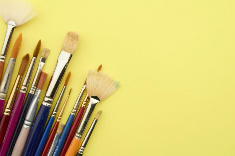Paint Brushes Background No Cost Stock Image Paint Brushes Background No Cost Stock Image