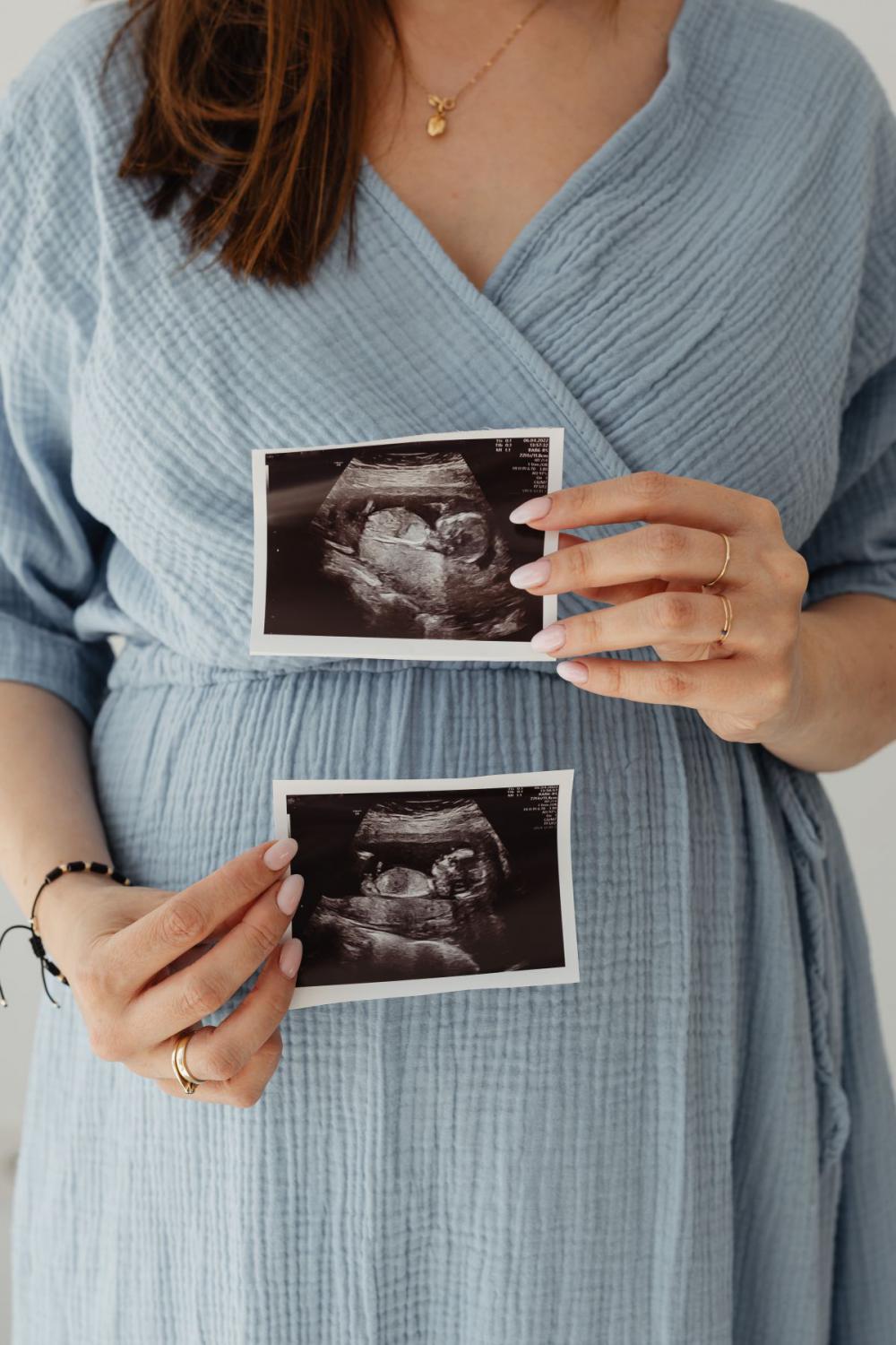 Pregnant woman - young mother - preparing for motherhood Pregnant woman - young mother - preparing for motherhood