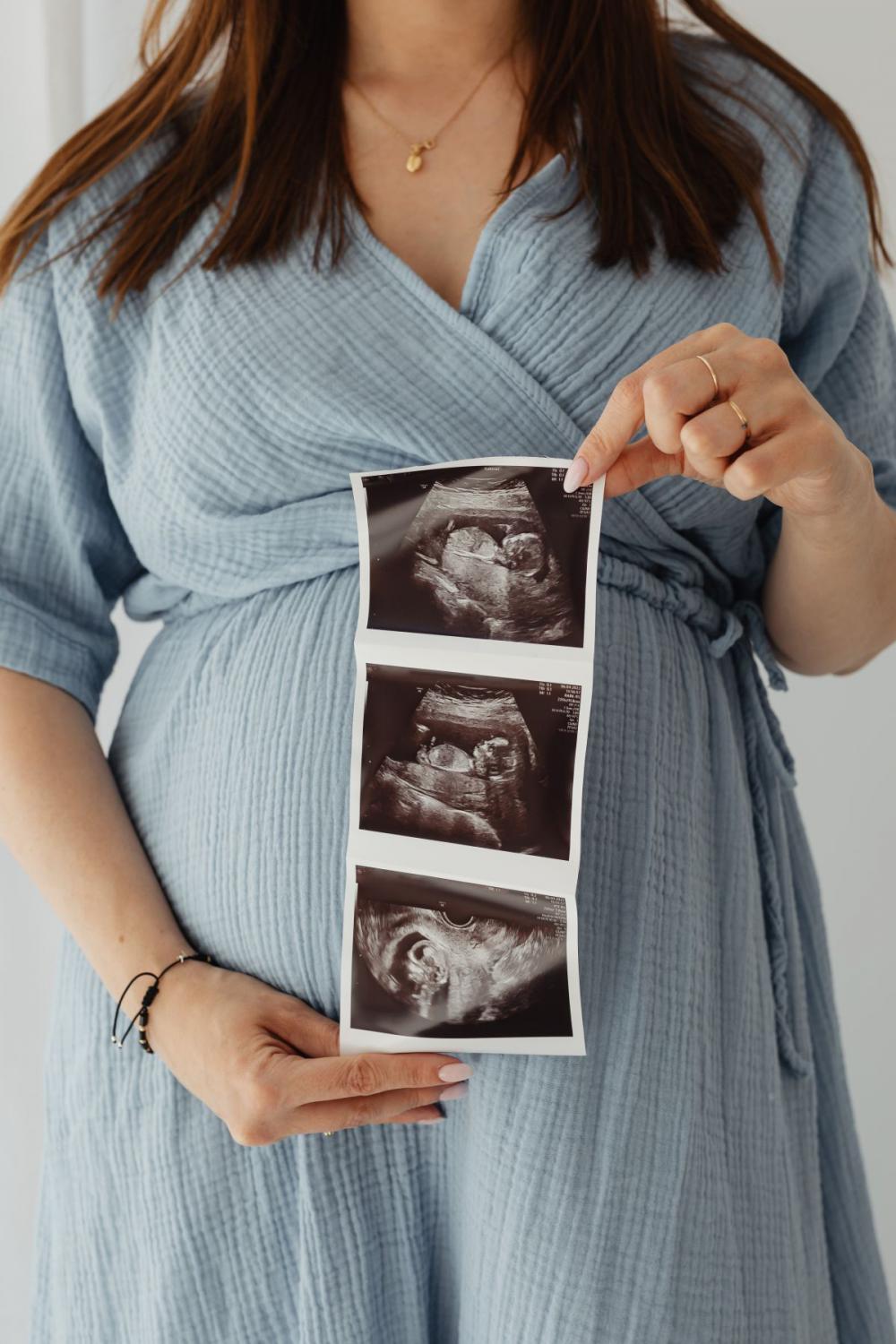Pregnant woman - young mother - preparing for motherhood Pregnant woman - young mother - preparing for motherhood