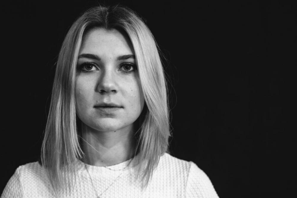 Female Portrait Monochrome No Cost Stock Image Female Portrait Monochrome No Cost Stock Image