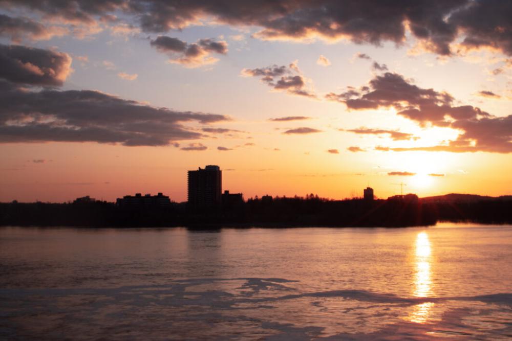 City Skyline Sunset Free Stock Photo City Skyline Sunset Free Stock Photo