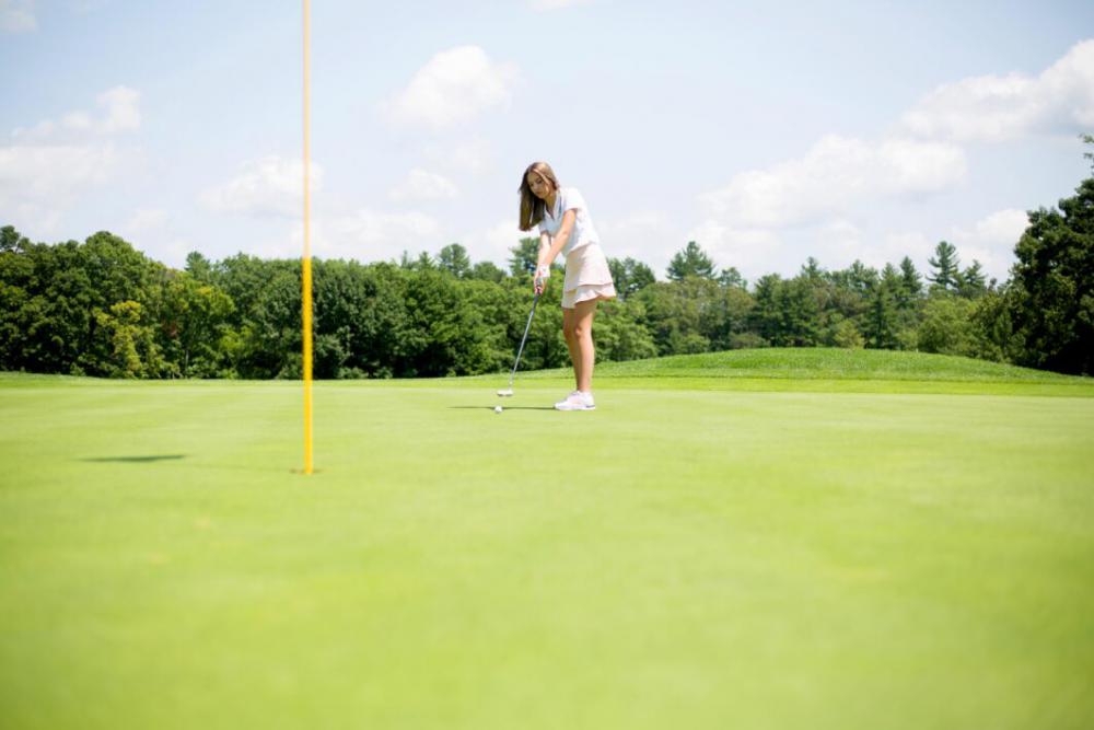 Woman Golfer Golfing Free Stock Photo Woman Golfer Golfing Free Stock Photo