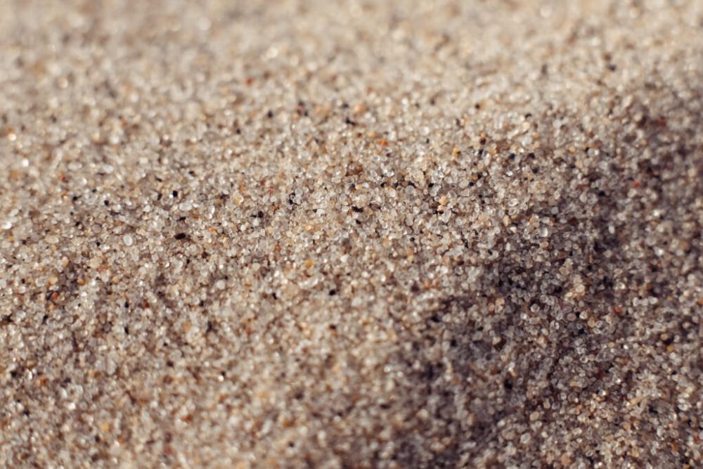 Sea beach sand closeup 2 Sea beach sand closeup 2
