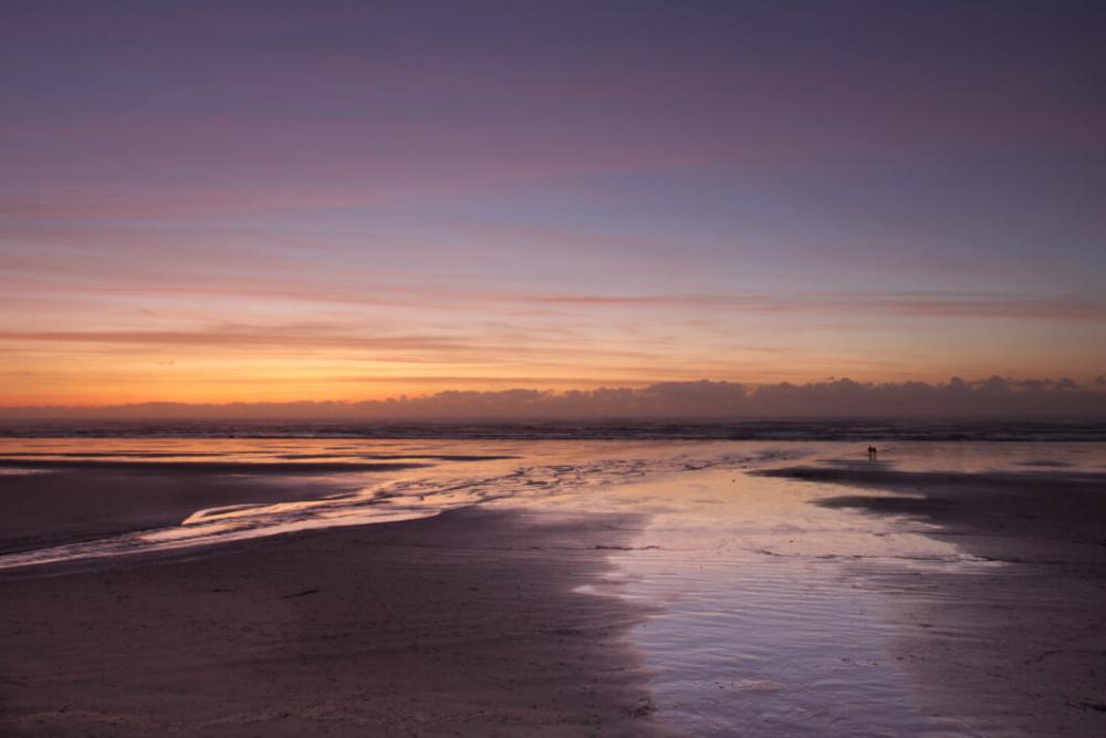 Dusk Sunset Beach Free Stock Photo Dusk Sunset Beach Free Stock Photo