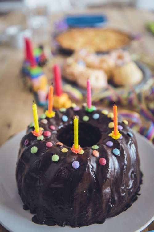 Birthday Party Choco Cake
