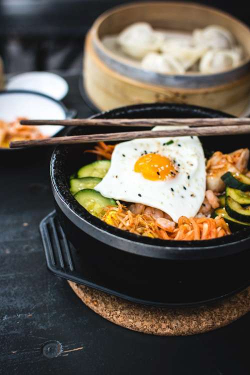 Korean Bibimbap in YamYam Berlin