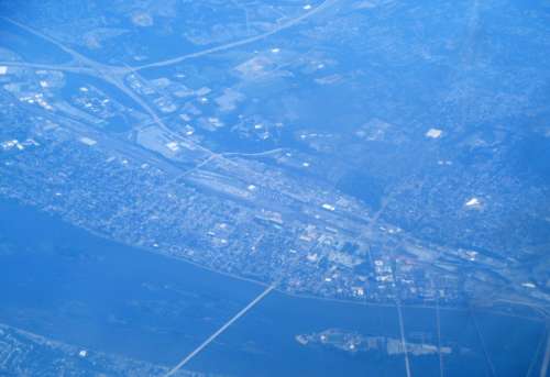 Aerial View of Harrisburg, Pennsylvania free photo