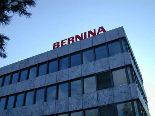 Bernina administration building in Steckborn, Switzerland free photo