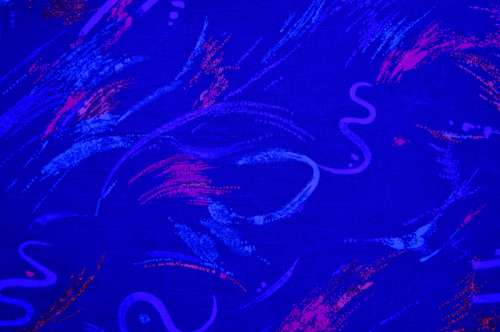 Blue Background with art swirls free photo