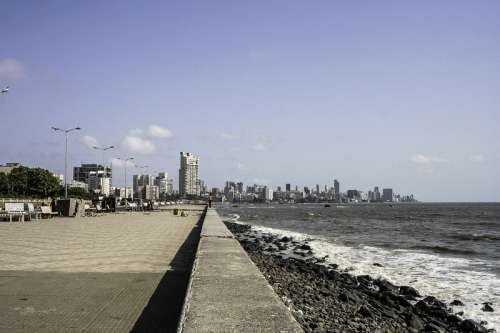 Breach Candy and Nepean Sea Road in Mumbai, India free photo