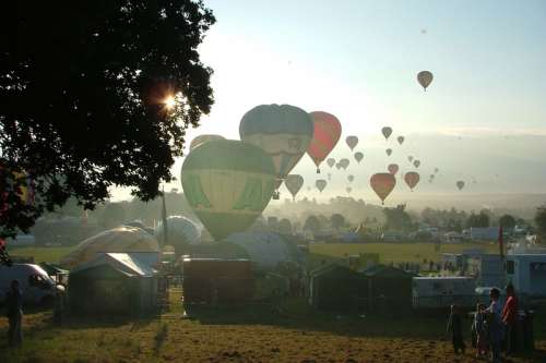 Bristol International Balloon Fiesta, England free photo