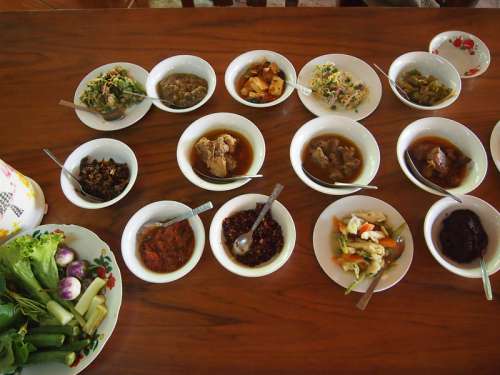 Burma Side Dishes and food free photo