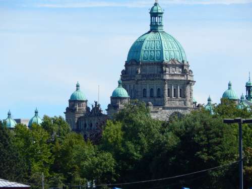 Capital building in Victoria, British Columbia, Canada free photo
