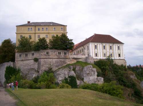 Castle Hill building in Veszprém, Hungary free photo