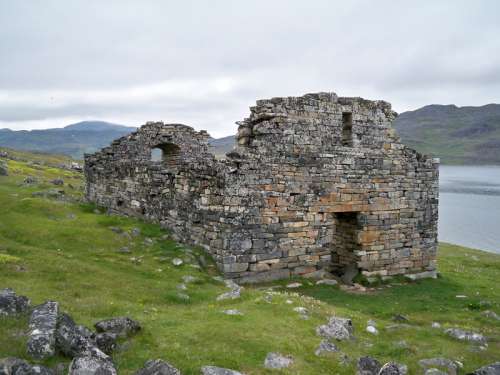 Church of Hvalsey Nordic Ruins on Greenland free photo