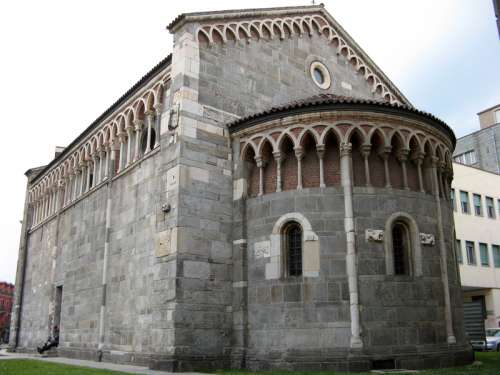 Church of San Pietro in Gallarate, Italy free photo