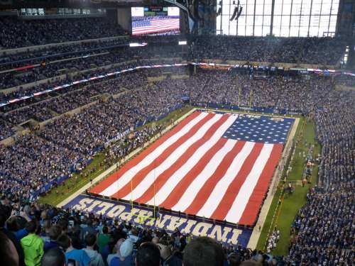 Colts stadium before the game in Indianapolis, Indiana free photo