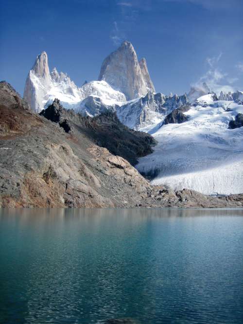 Fitz Roy Mount in Chile free photo