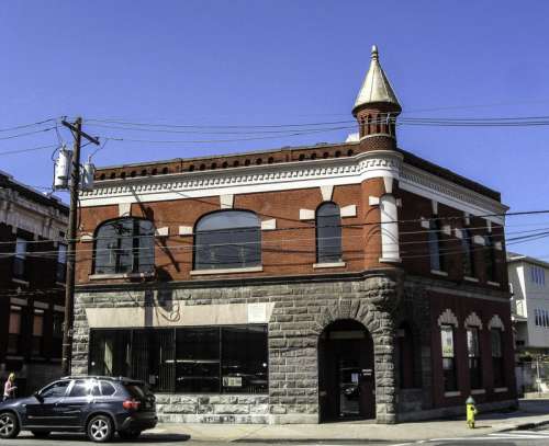 Former Engine 8 firehouse in the Ironbound neighborhood in Newark, New Jersey free photo