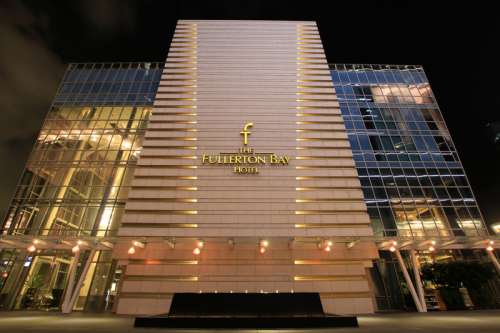Fullerton Bay hotel in Singapore free photo