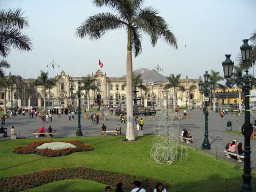 Governor's Palace in Lima, Peru free photo