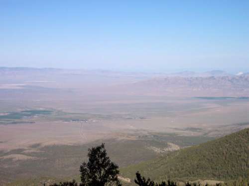 Great Basin National Park landscape from Wheeler Peak free photo