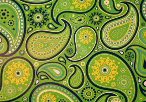 Green pattern and design Background free photo