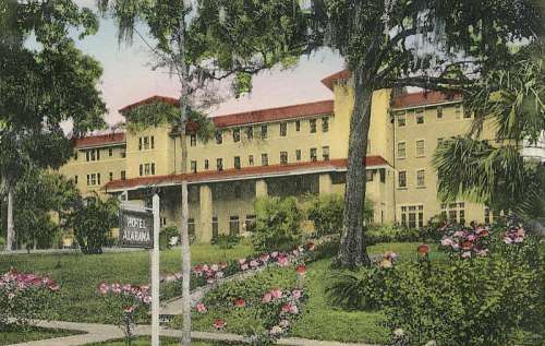 Hotel Alabama in Winter Park, Florida in 1922 free photo