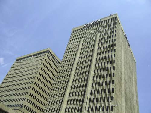 JP Morgan Chase Building and Riverside Tower in Baton Rouge, Louisiana free photo