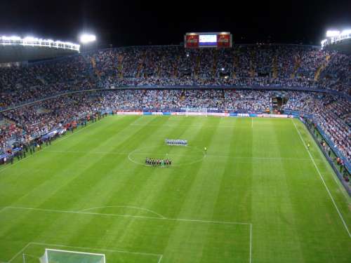 La Rosaleda stadium in Malaga, Spain free photo