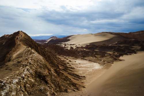 Landscape of the Atacama Desert, Chile free photo