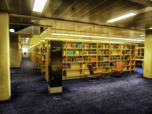 Library in The Hague in the Netherlands free photo