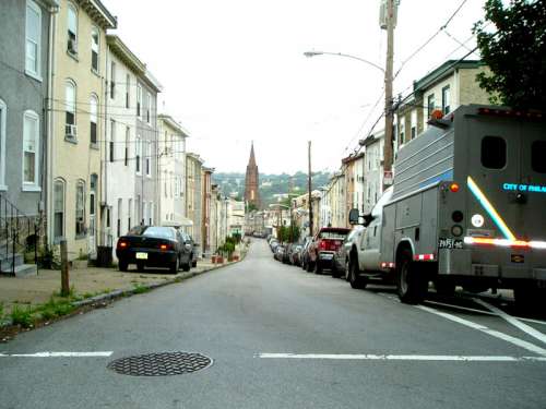Manayunk and streets in Philadelphia, Pennsylvania free photo
