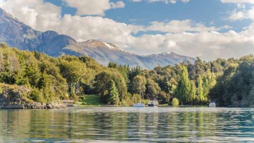 Nahuel huapi lake in Argentina free photo