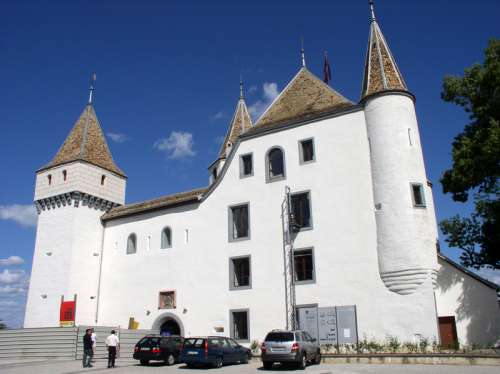 Nyon Castle in Switzerland free photo