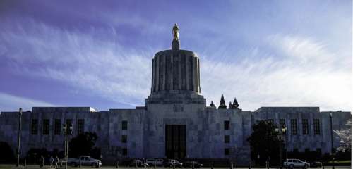 Oregon State Capital in Salem, Oregon free photo