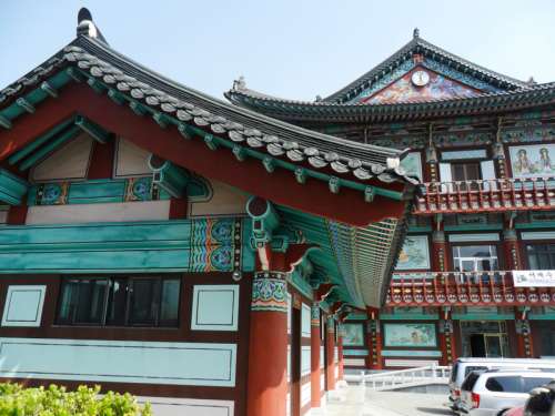 Pagoda Temple in South Korea free photo