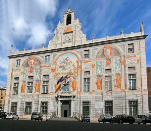 Palace of Saint George in Genoa, Italy free photo