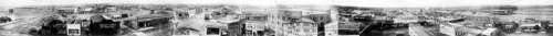 Panoramic view in 1904 in Douglas, Arizona free photo