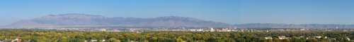 Panoramic View of Albuquerque, New Mexico free photo