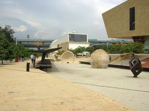Parque de los Deseos-Arenal in Medellin, Colombia free photo