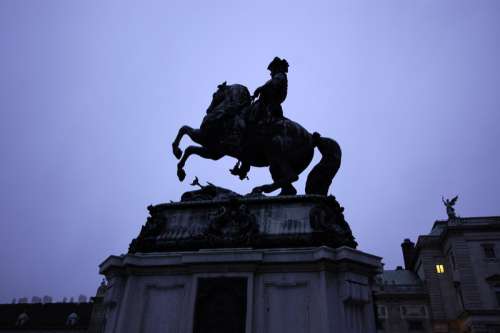Prince Eugene Monument in Vienna, Austria free photo