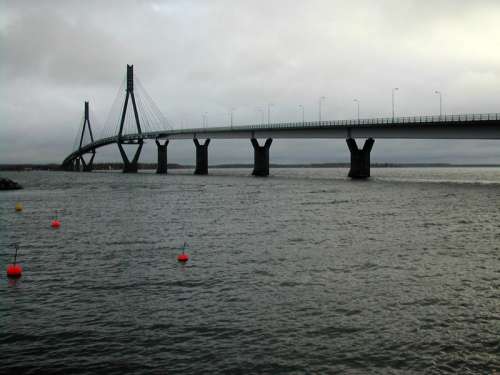 Replot Bridge in Korsholm, Finland free photo