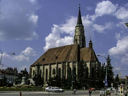  Saint Michael Church in Cluj-Napoca, Romania free photo