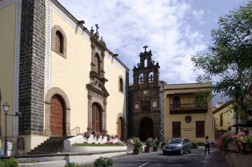 San Agustin Buildings in La Orotava, Spain free photo