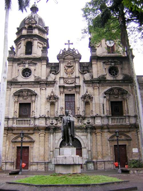 San Ignacio Church in Medellin, Colombia free photo