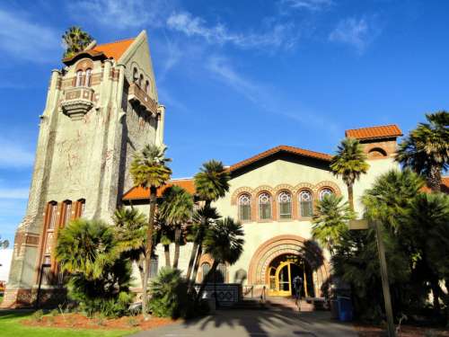 San Jose State University on a sunny day, California free photo